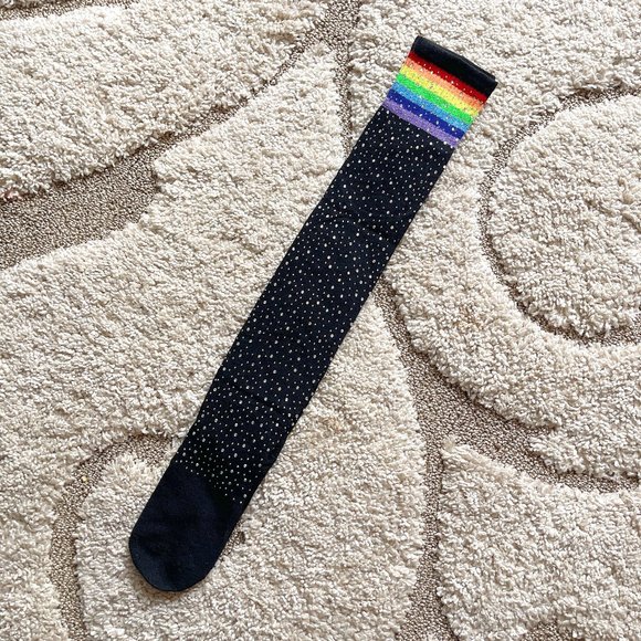 BRAND NEW Sexy Bling Over the Knee Stockings - Picture 3 of 5